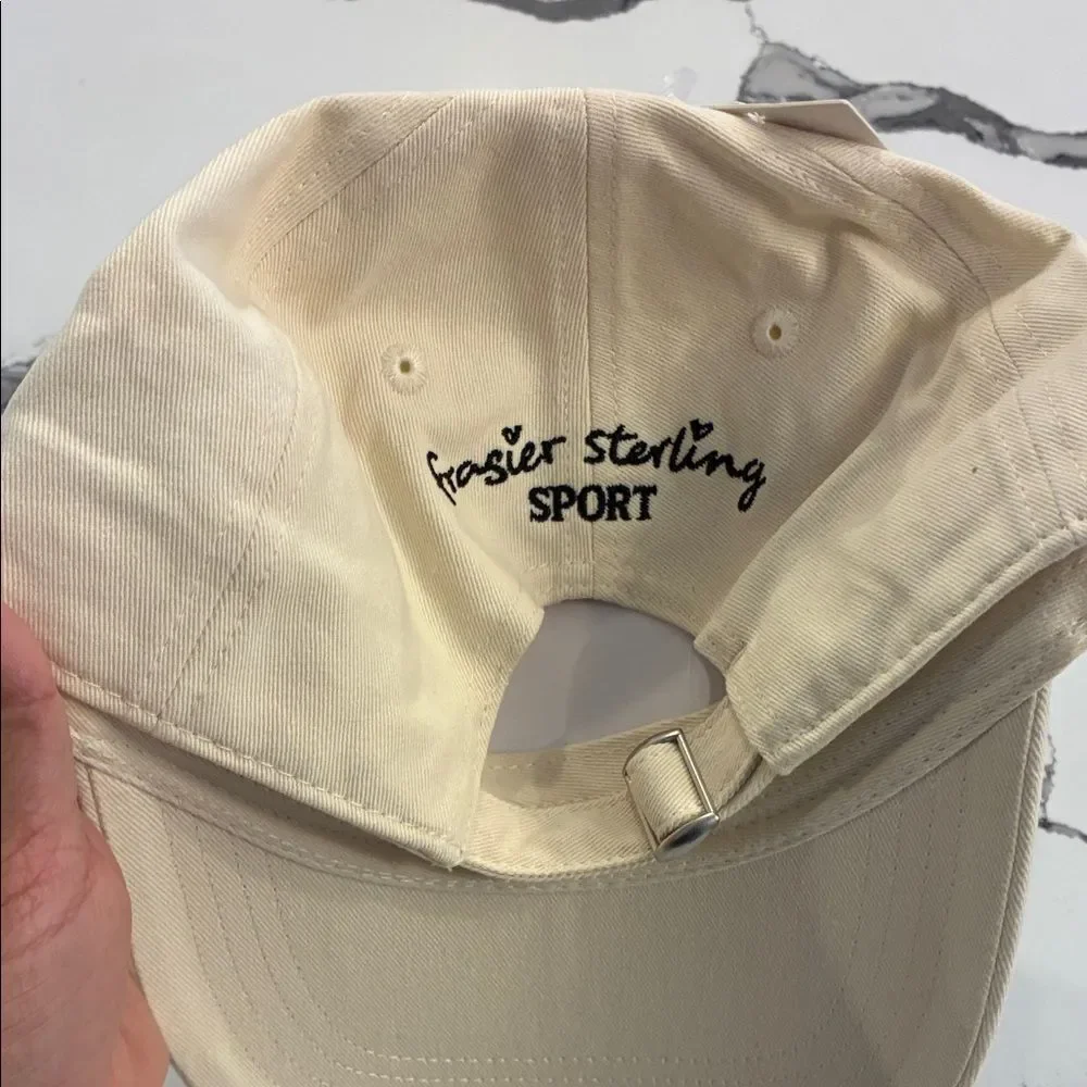 Pickleball Embroidered Cream Hat
